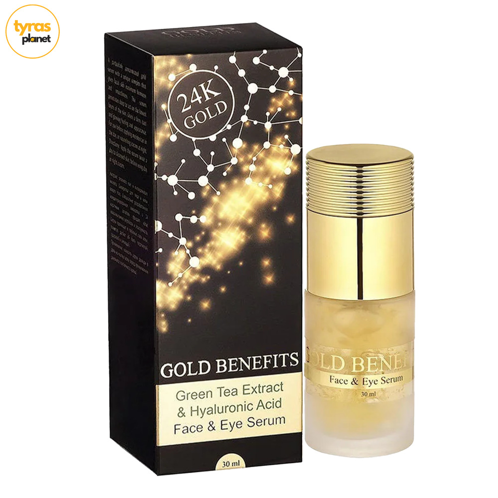 Sea of Spa - GOLD BENEFITS Green Tea Extract & hyaluronic Acid Face & Eye‎ Serum